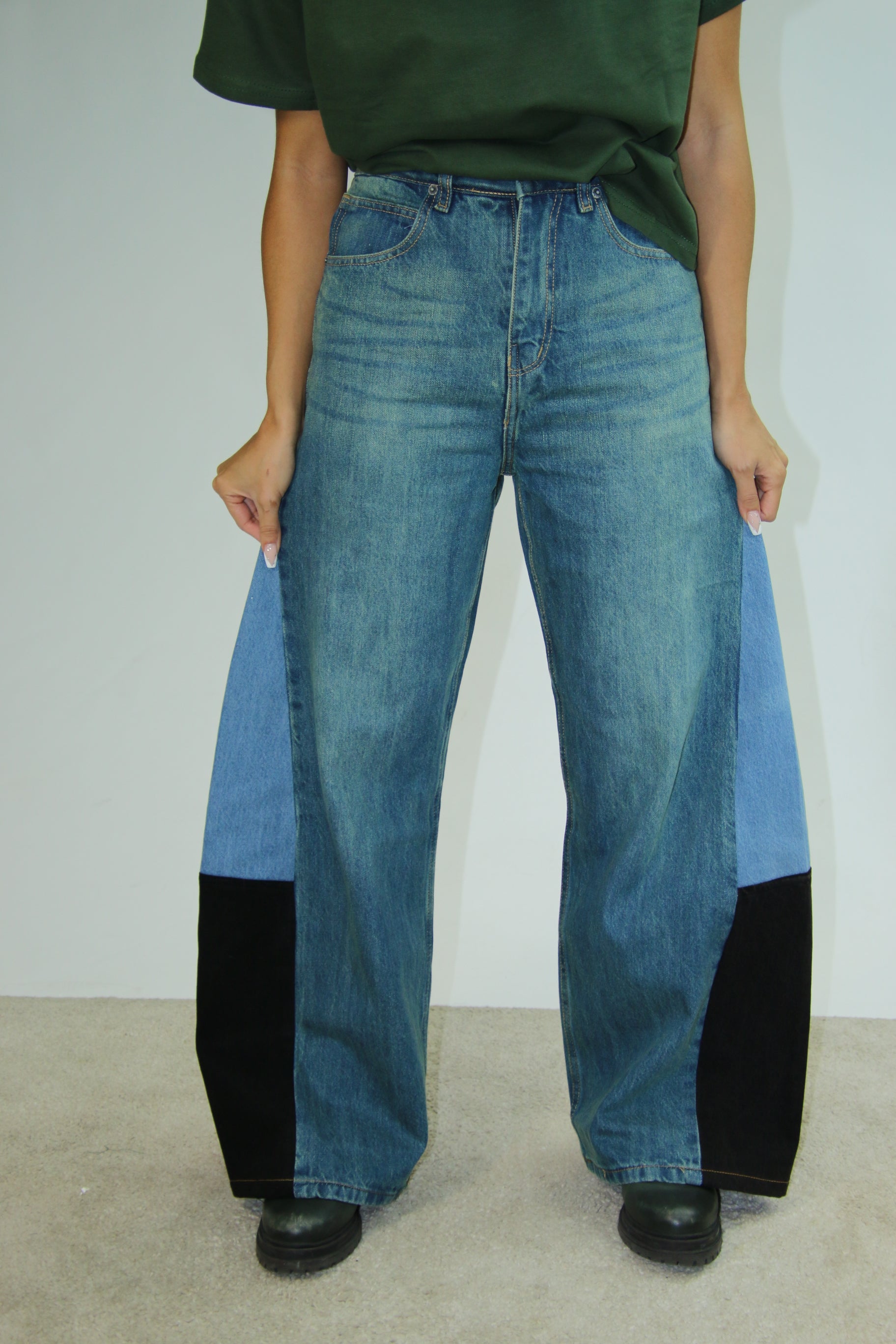 Comet pants Women - Rusted Blue