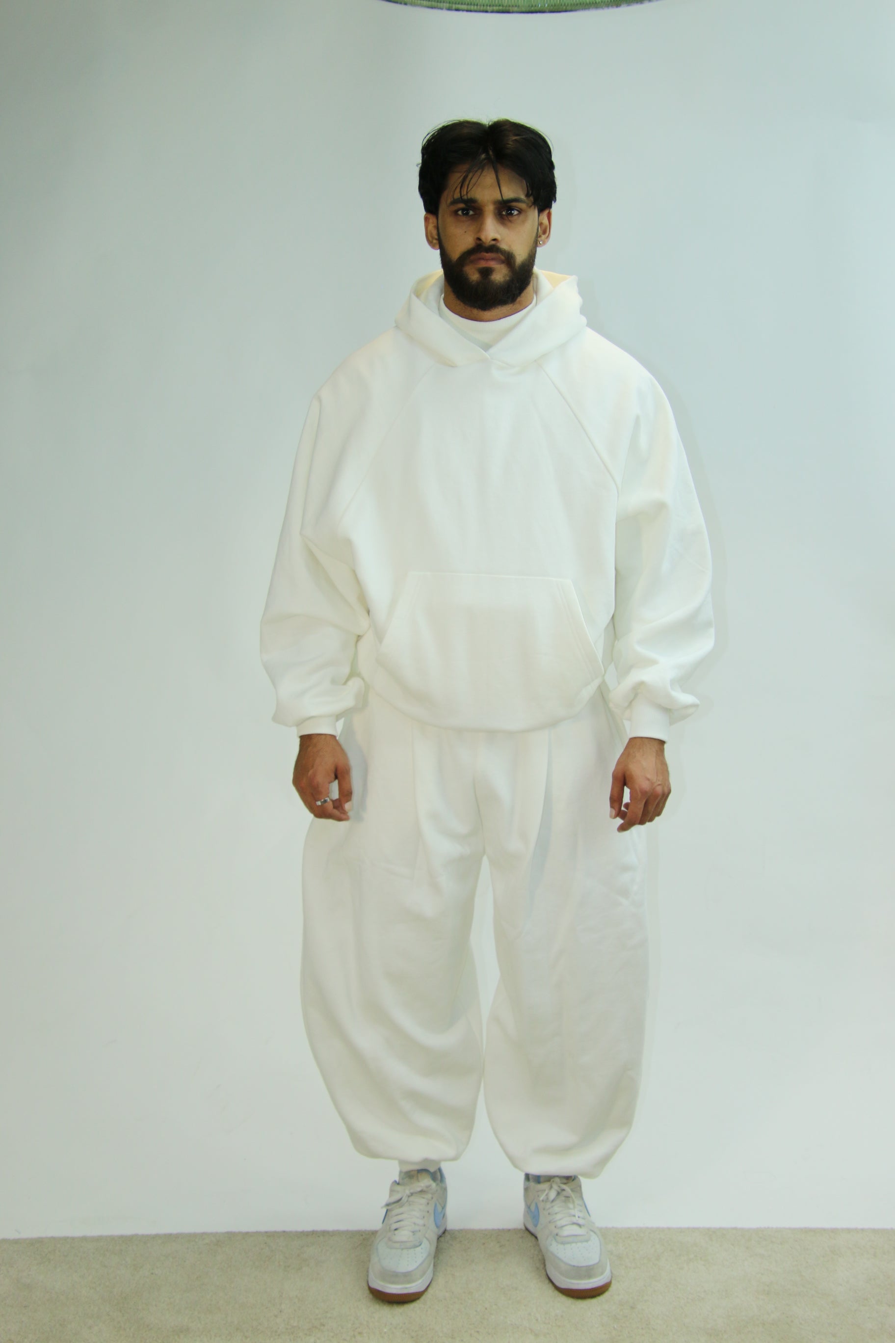 White Track Suit Top