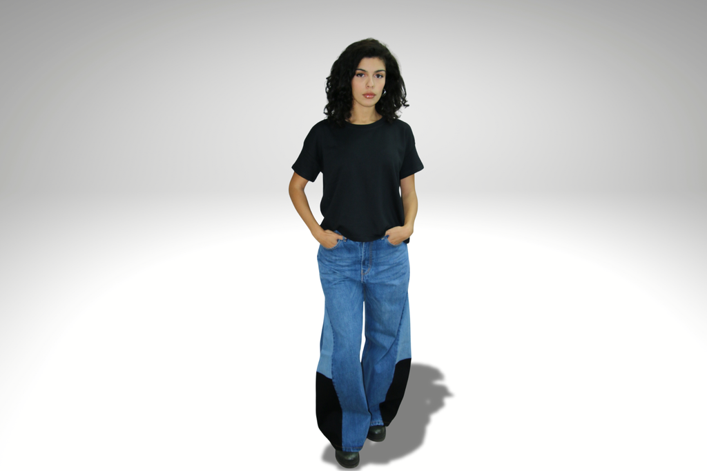 Comet pants Women - Rusted Blue