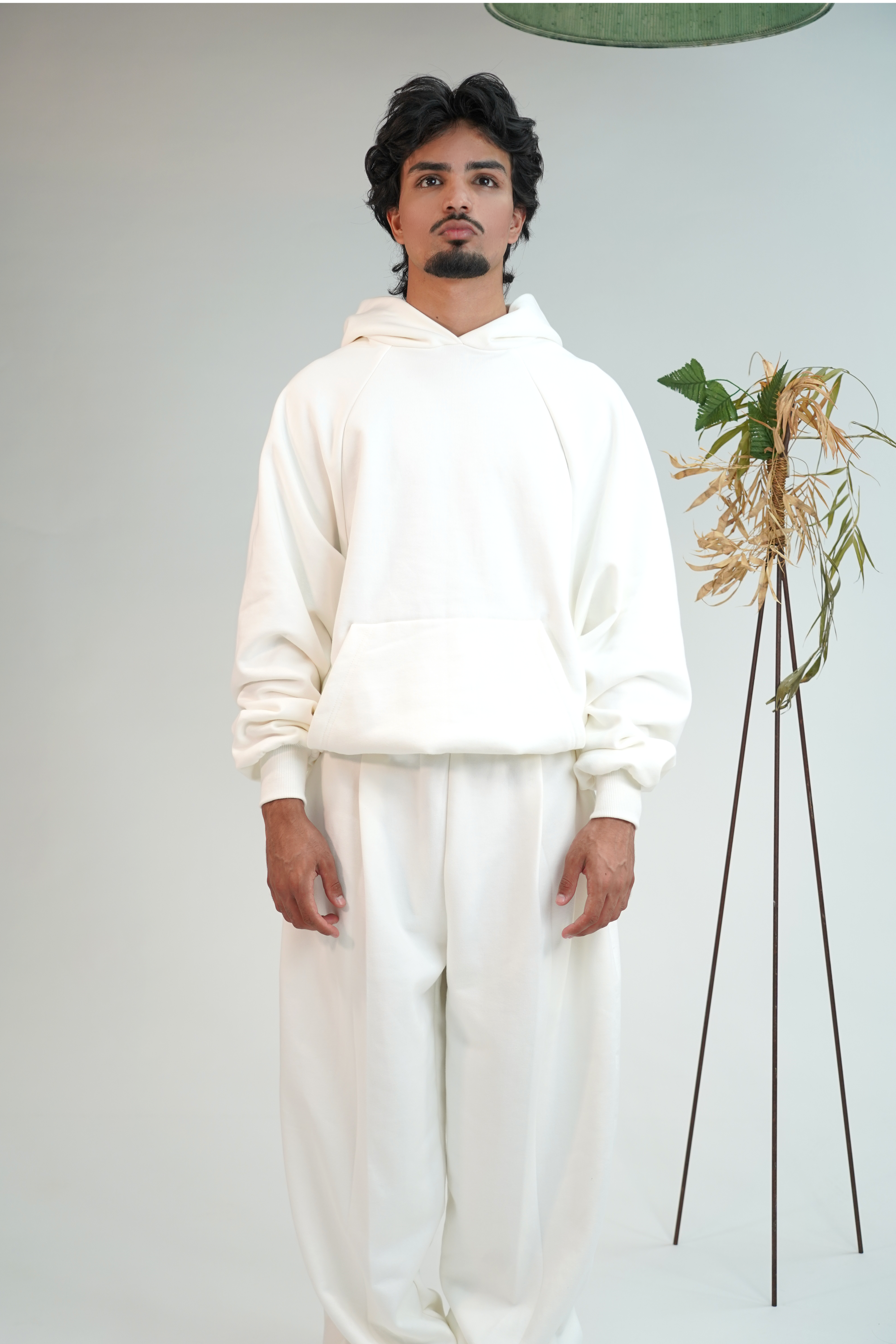 White Track Suit Top